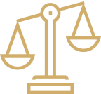 Image of a scale representing the law